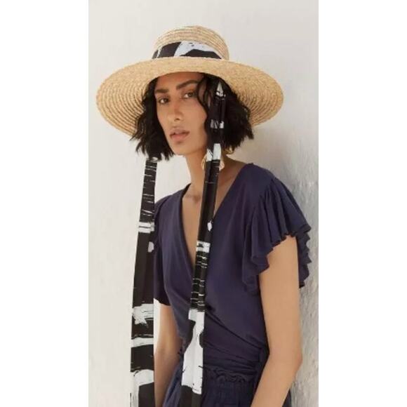 DIARRABLU Sustainable Morgane Surplice Top Flutter Sleeve Wrap Lyocell - Picture 1 of 6